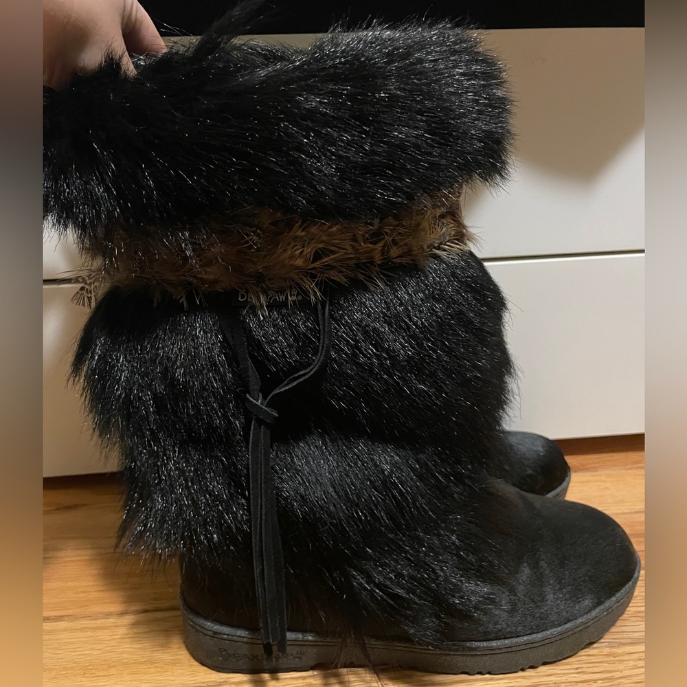 BEARPAW Kola II Women Round Toe Suede Snow Boot